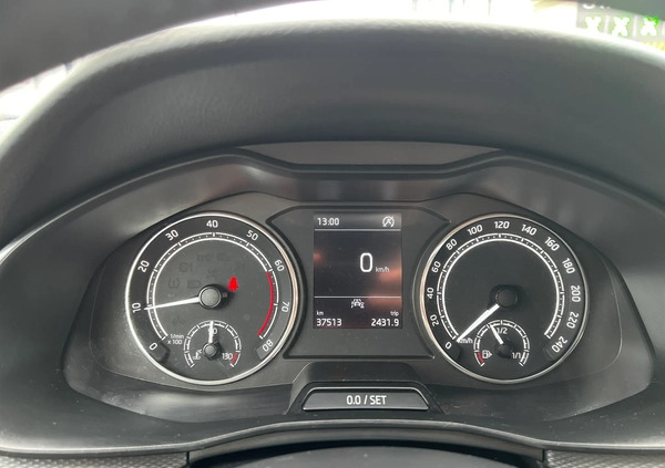 Skoda Scala cena 85000 przebieg: 37513, rok produkcji 2021 z Gdańsk małe 16